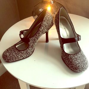 Houndstooth/patterned pumps